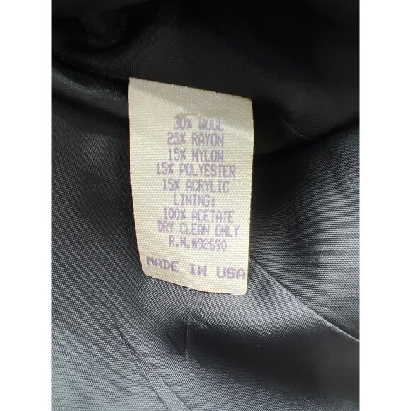 Vintage Neiman Marcus Suit Set Size 6 Tweed Blazer Pants Wool Blend Formal - Picture 6 of 10